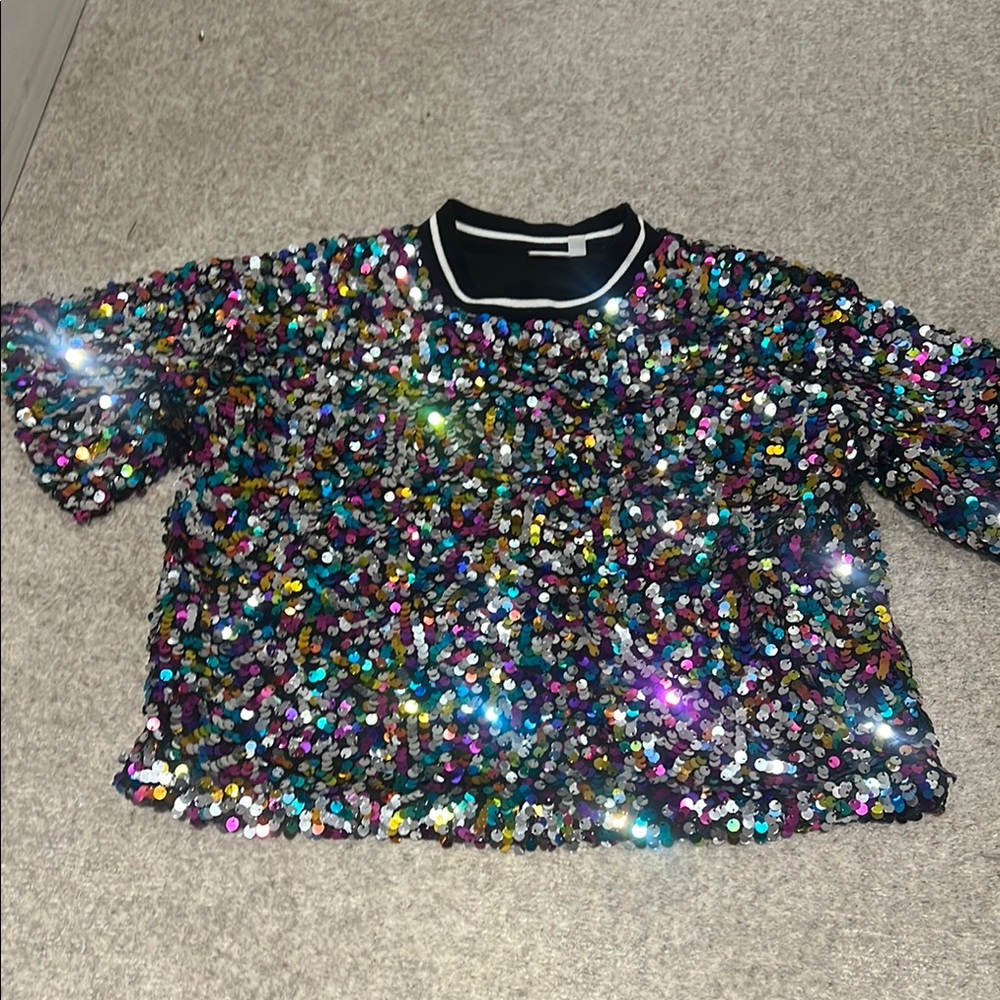 Name It Multicolor Sequin Kids Top 9-10 yrs